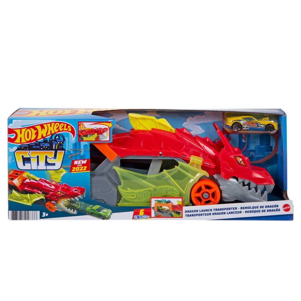 Camion lansator Hot Wheels City Dragon - poza 2