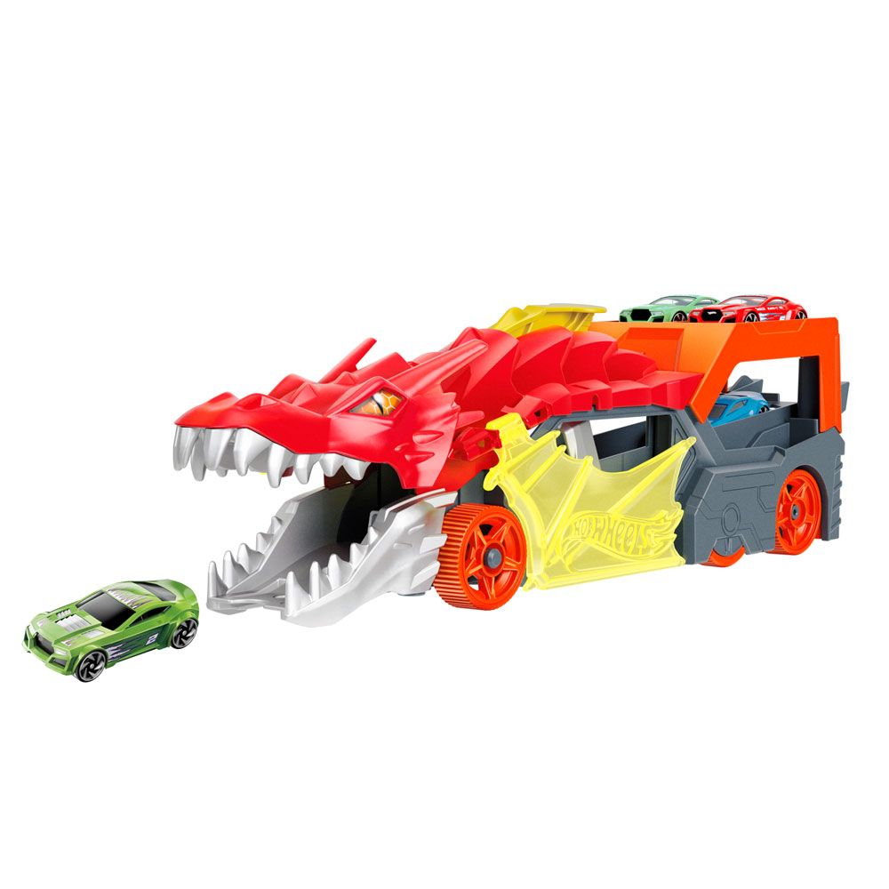 Camion lansator Hot Wheels City Dragon - poza 3