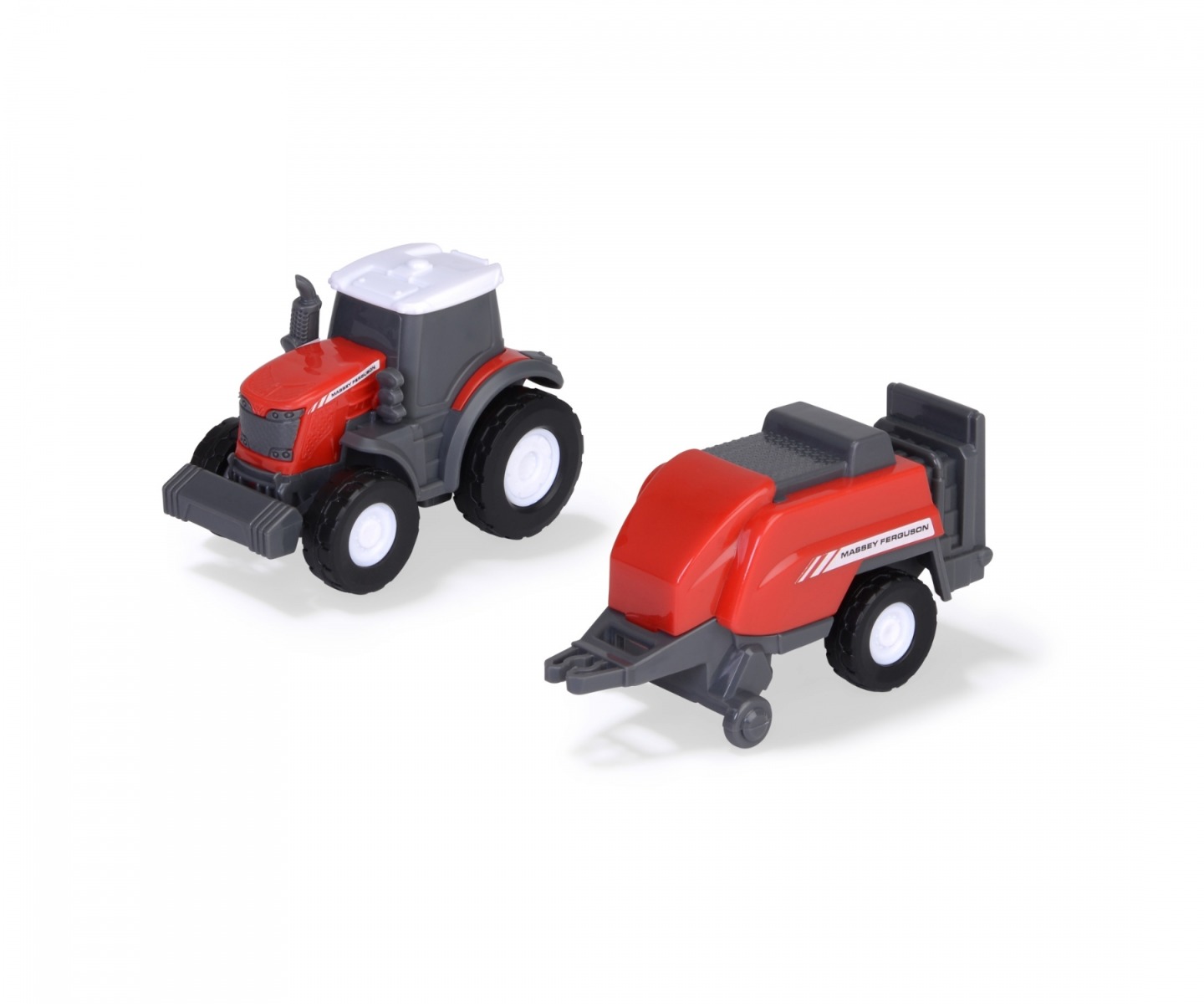 Camion Mack cu tractor si presa balotare Massey Ferguson Dickie - poza 4