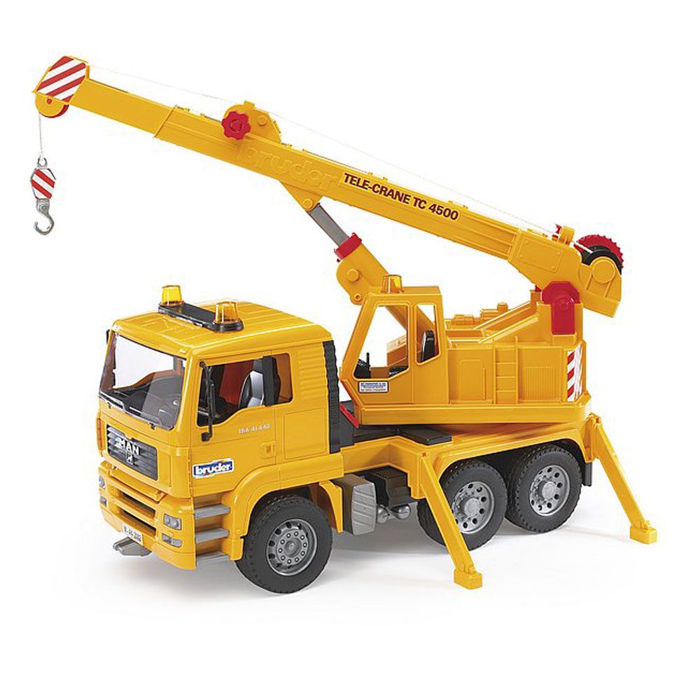 Camion Man TGA cu macara Bruder - poza 1