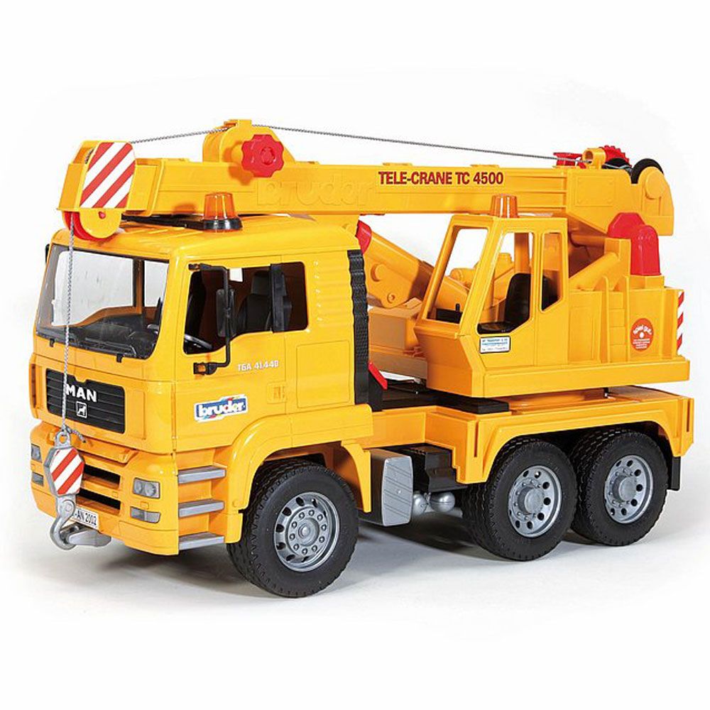 Camion Man TGA cu macara Bruder - poza 2