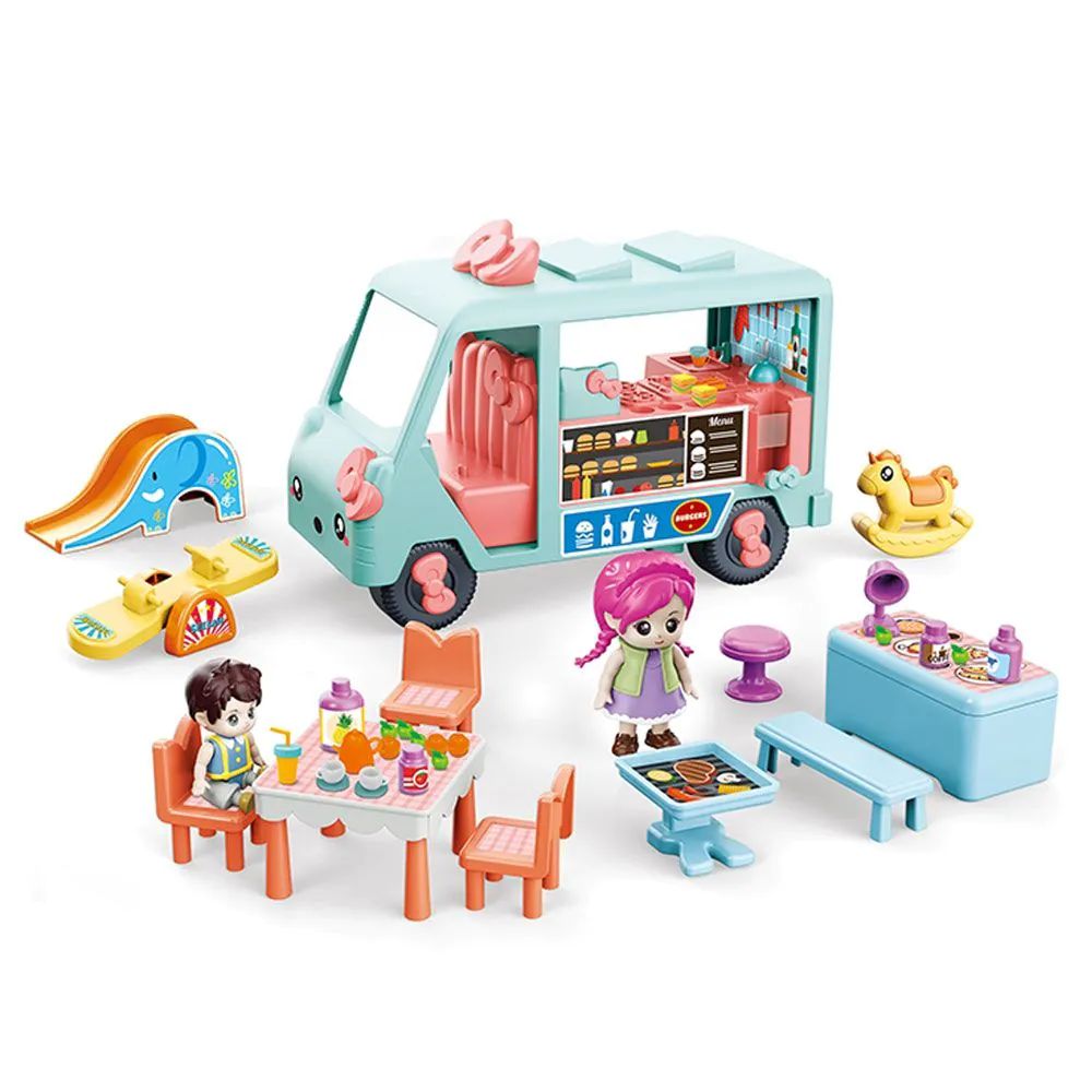 Camion restaurant cu figurine Ocie Touring - poza 1