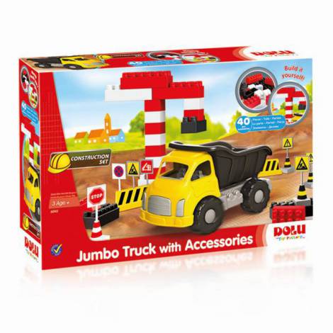 Camion si cuburi de construit - 40 piese - poza 1