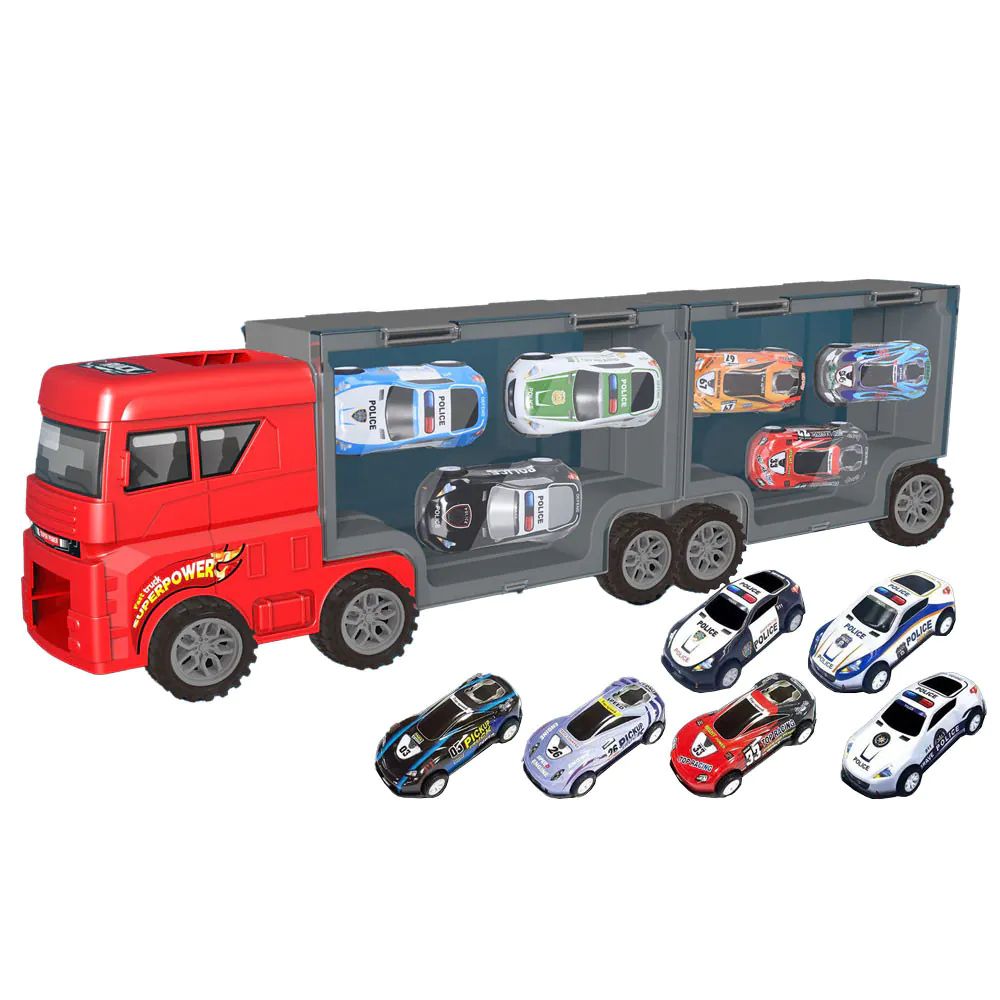 Camion transportator cu 6 mini masinute ZY1676357 - poza 1