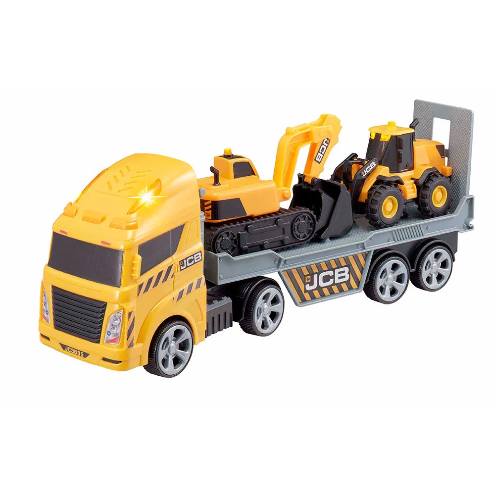 Camion transportator cu incarcator si excavator HTI Teamsterz - poza 1