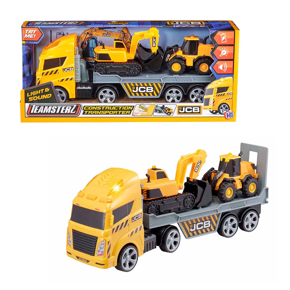 Camion transportator cu incarcator si excavator HTI Teamsterz - poza 2