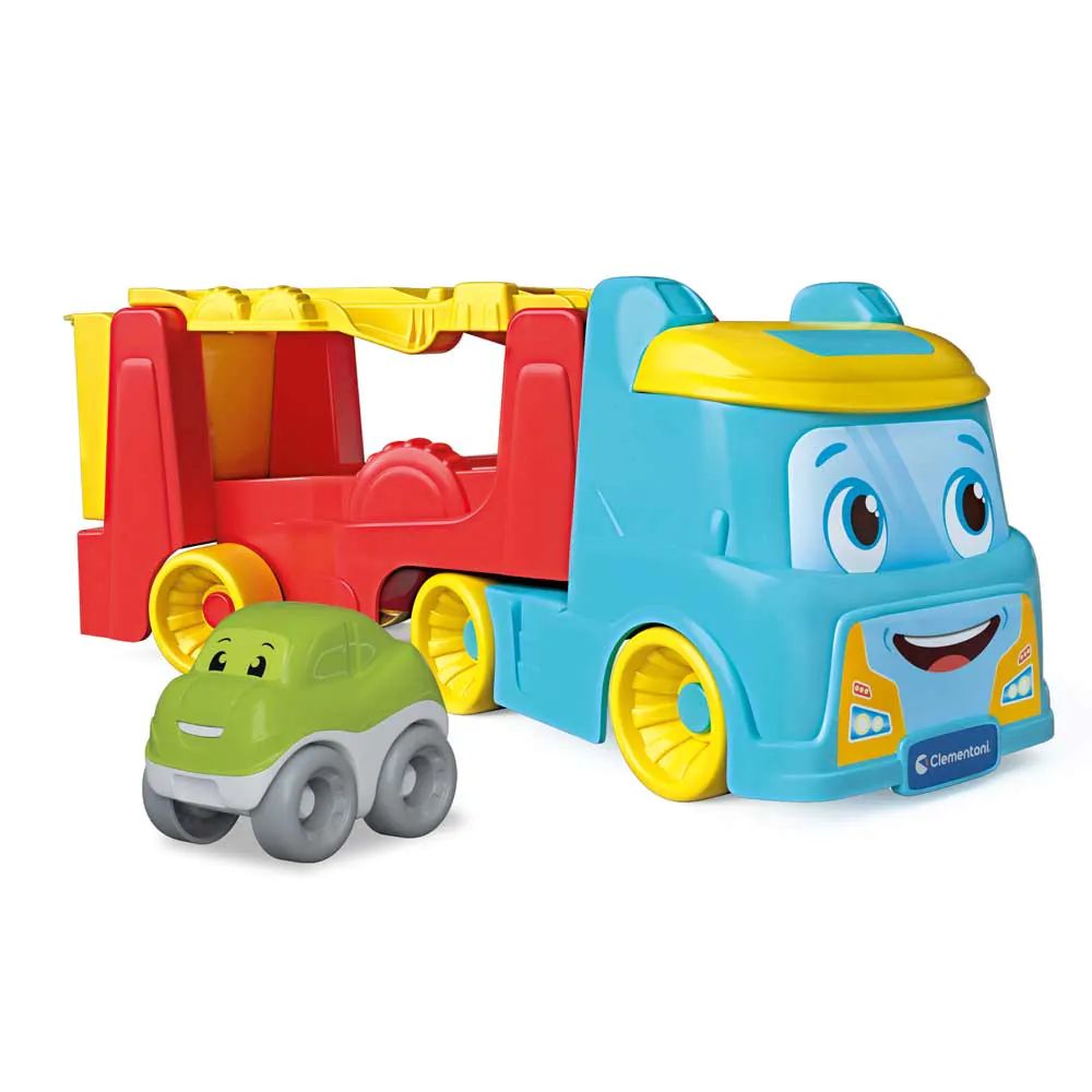 Camion transportator cu masinuta Clementoni Baby Tumbling - poza 1