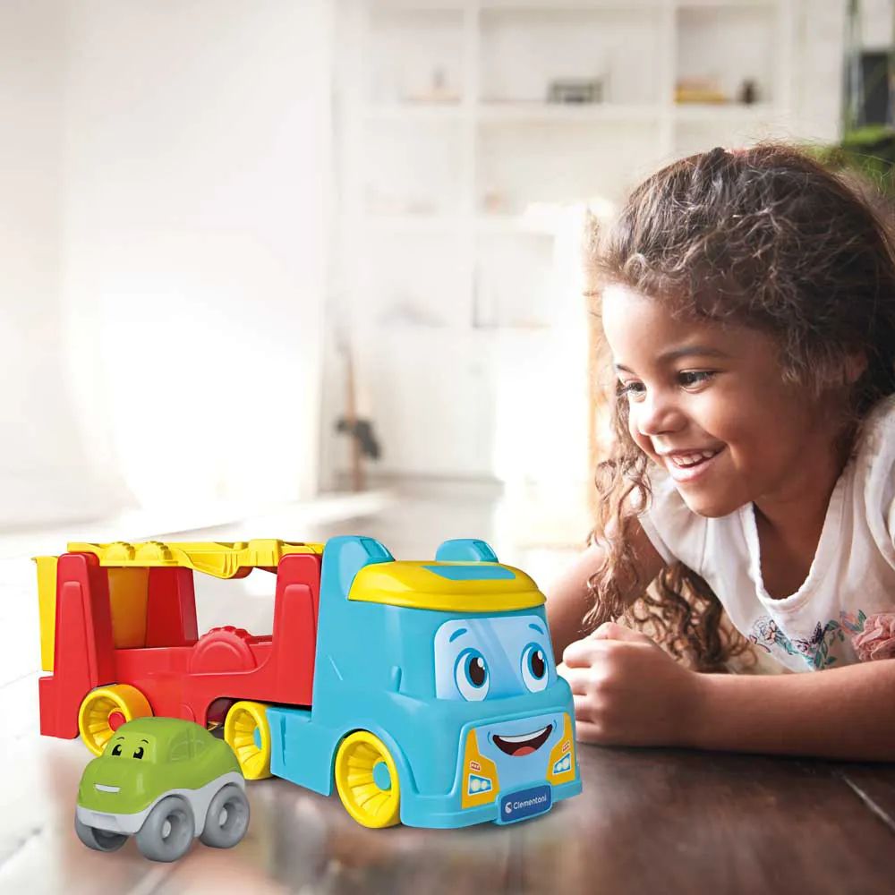 Camion transportator cu masinuta Clementoni Baby Tumbling - poza 5