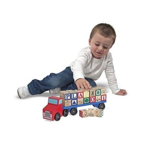 Camionul Alfabet Melissa and Doug - poza 1