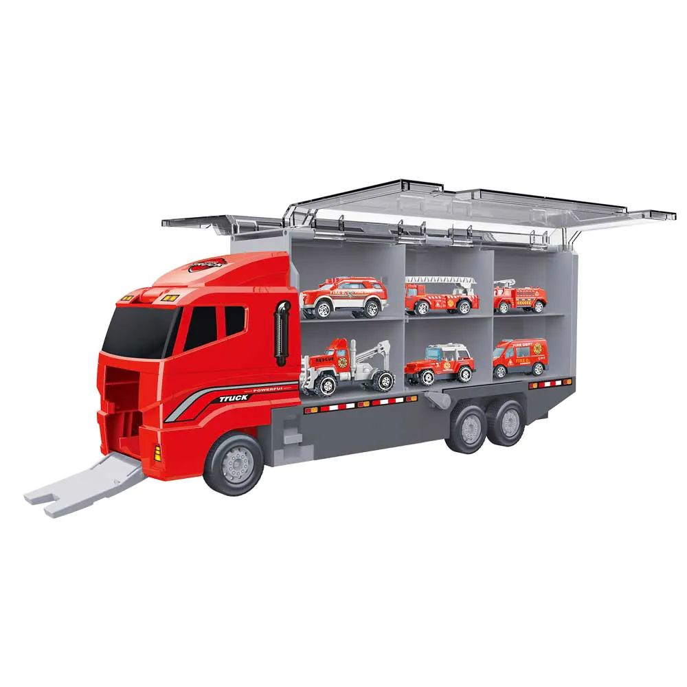 Camon transportator cu 6 vehicule interventie City Service - poza 1