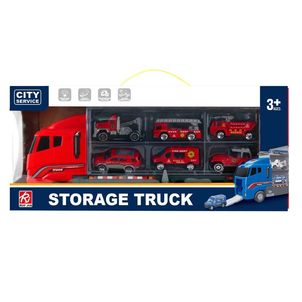 Camon transportator cu 6 vehicule interventie City Service - poza 2