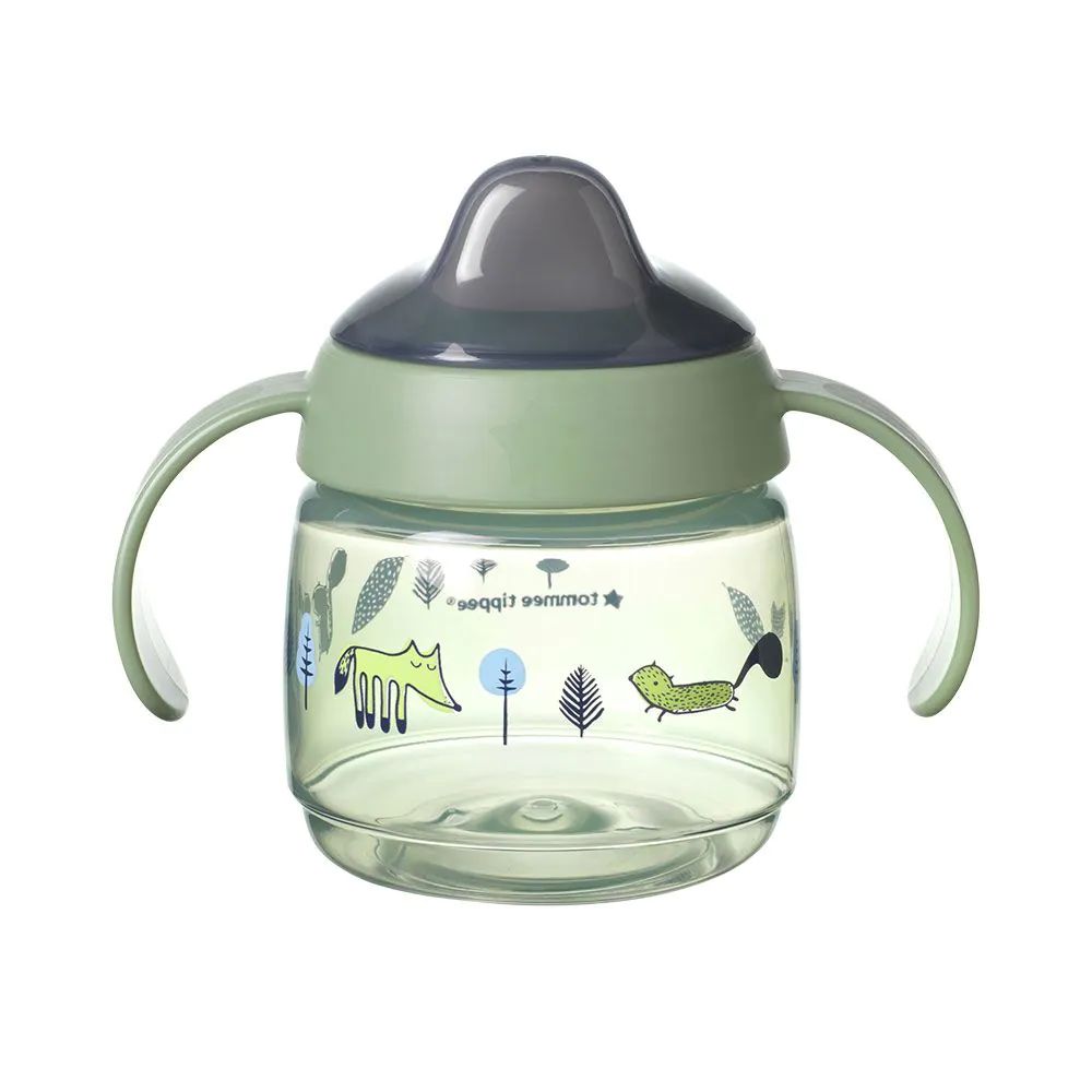Cana antivarsare cu cioc moale Tommee Tippee Superstar 190 ml 4 luni + Green - poza 4