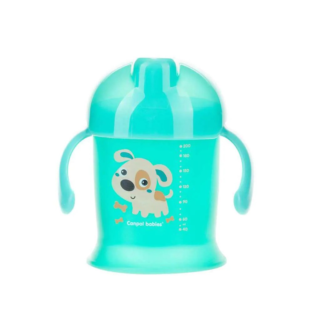 Cana antivarsare cu duza tare Canpol Advanced 200 ml 9 luni+, diverse culori - poza 5