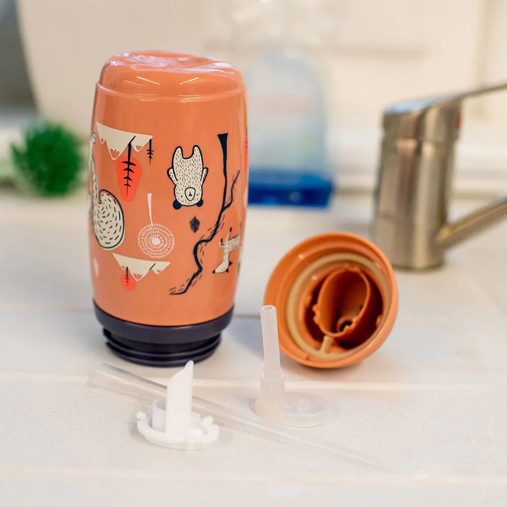 Cana antivarsare cu pai Tommee Tippee Superstar 266 ml 12 luni + Pink - poza 4