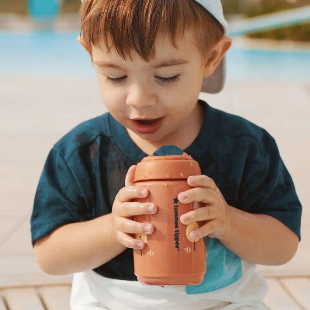 Cana antivarsare Tommee Tippee Superstar 390 ml 12 luni + Orange - poza 3