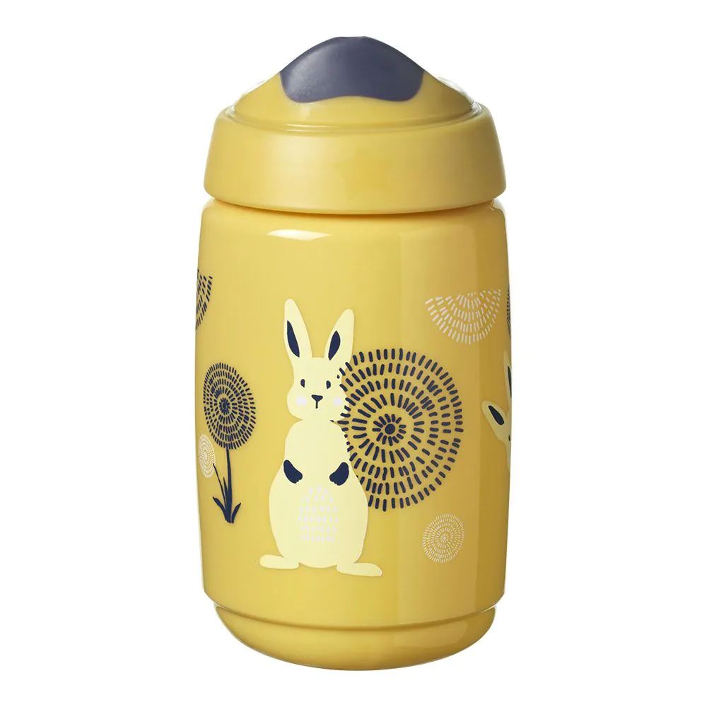 Cana antivarsare Tommee Tippee Superstar 390 ml 12 luni + Yellow - poza 1