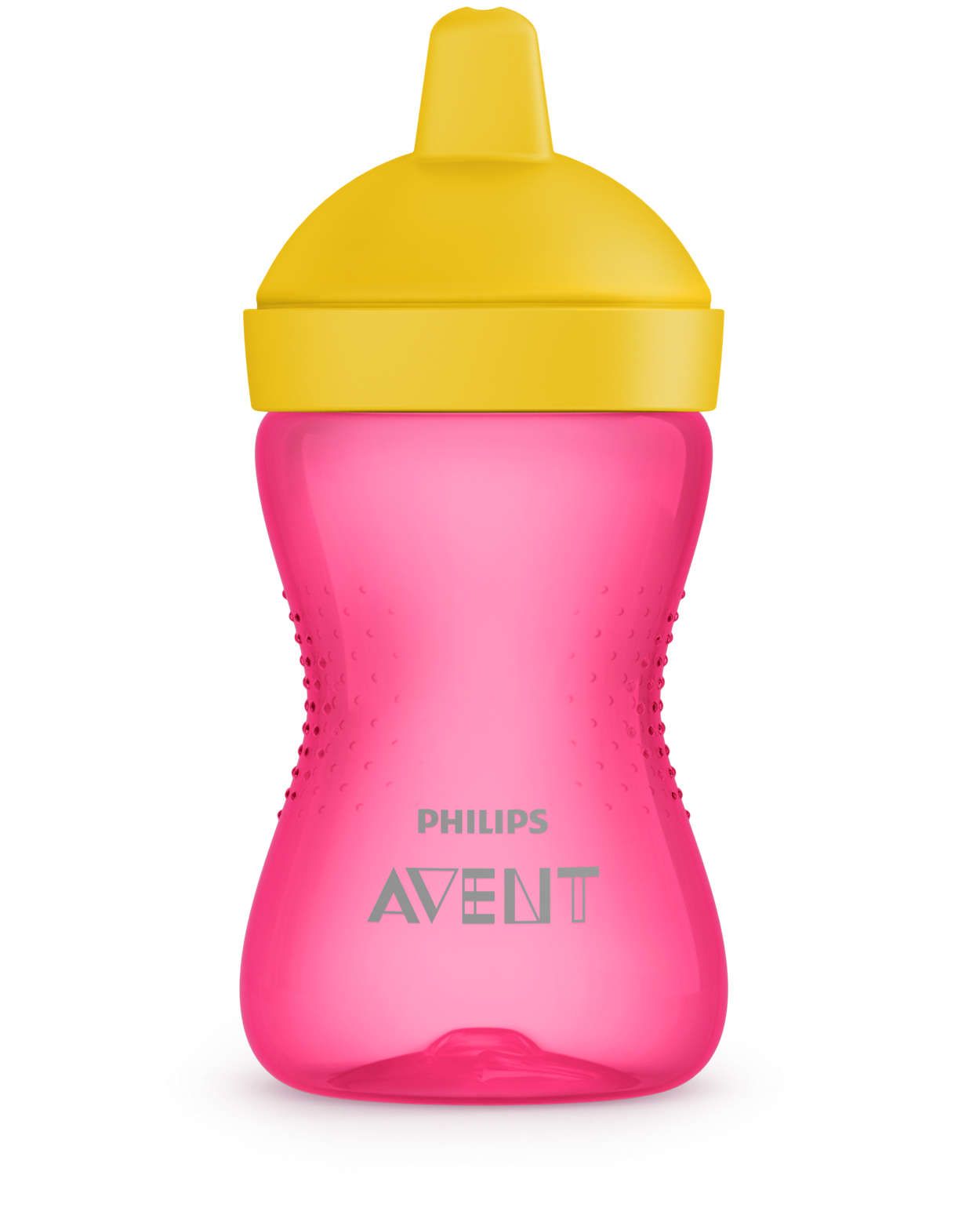 Cana cu duza moale Avent 300 ml pink - poza 1