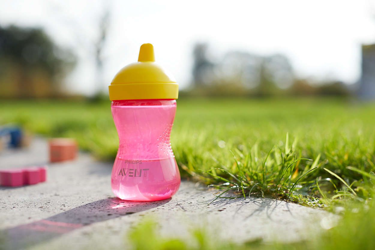 Cana cu duza moale Avent 300 ml pink - poza 4