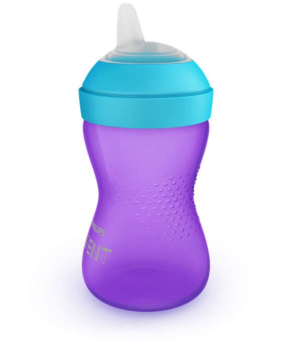 Cana cu duza moale Avent 300 ml purple - poza 1