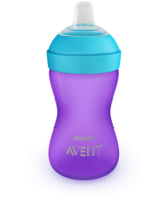 Cana cu duza moale Avent 300 ml purple - poza 3