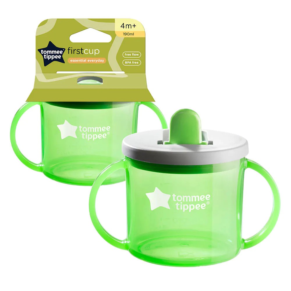 Cana cu manere antivarsare Tommee Tippee 190 ml 4 luni + Green - poza 2