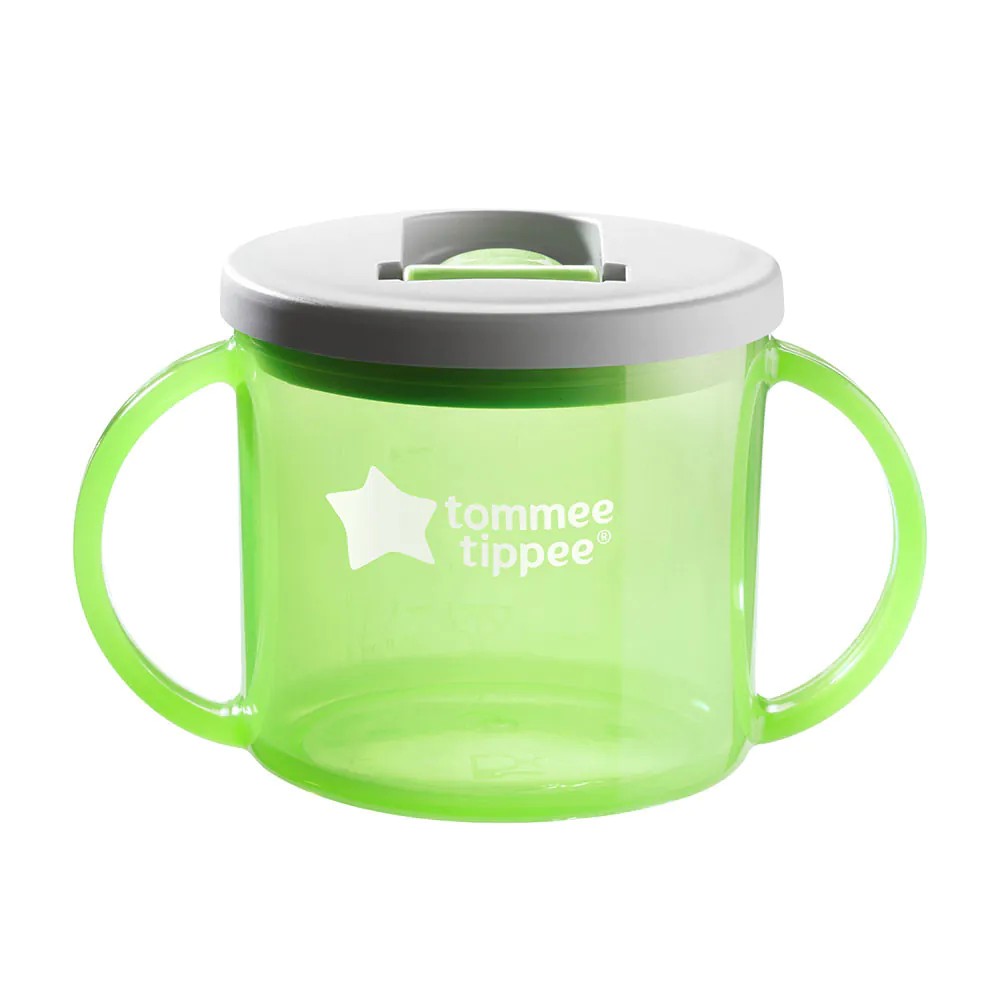 Cana cu manere antivarsare Tommee Tippee 190 ml 4 luni + Green - poza 3