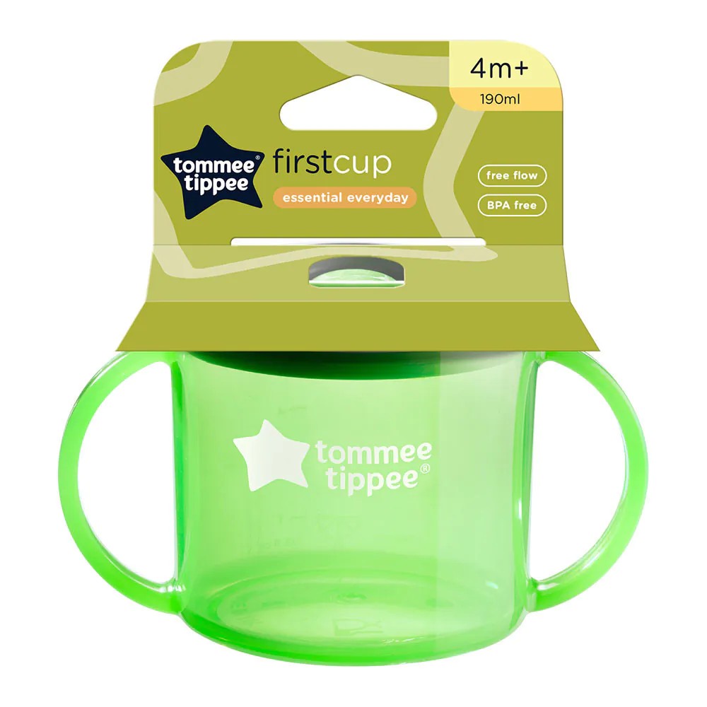 Cana cu manere antivarsare Tommee Tippee 190 ml 4 luni + Green - poza 4