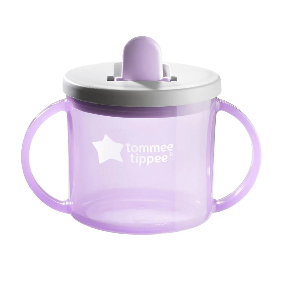 Cana cu manere antivarsare Tommee Tippee 190 ml 4 luni + Purple - poza 1