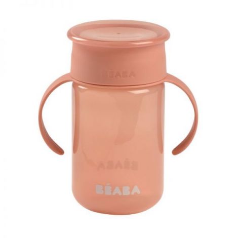 Cana de invatare Beaba 340 ml Pink - poza 1