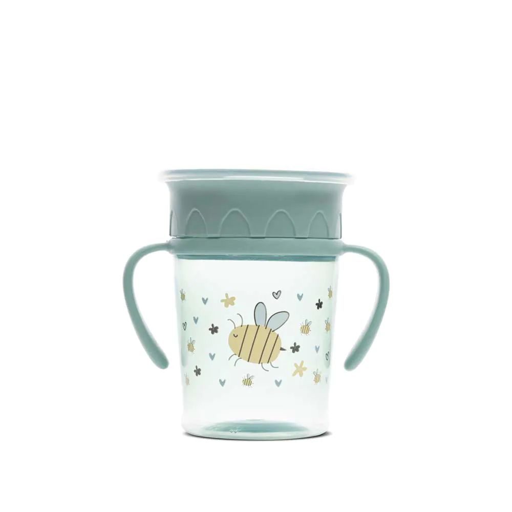 Cana de tranzitie Lorelli Baby Care 360 12 luni + Iceberg Green