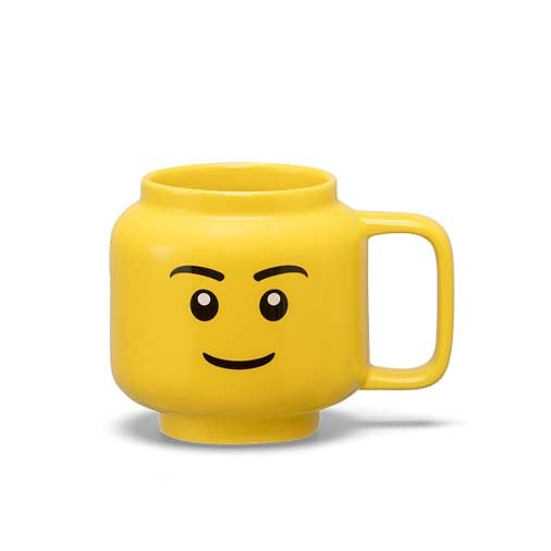 Cana mica LEGO din ceramica - Cap de baiat