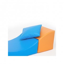 Canapea Confort albastru-orange - Novum - poza 5