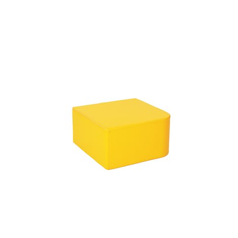 Canapea de colt din spuma usoara Sunny, 60 x 60 x 30 cm H, cresa si gradinita