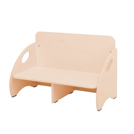 Canapea dubla 75.8x40x51 cm, colectia Frank, gradinita, cresa - poza 3