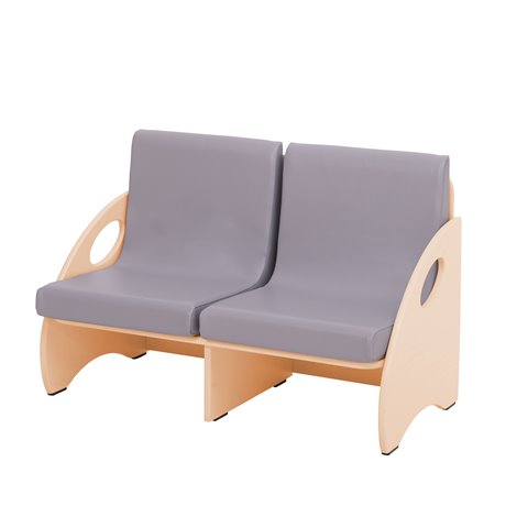Canapea dubla 75.8x40x51 cm, colectia Frank, gradinita, cresa - poza 4