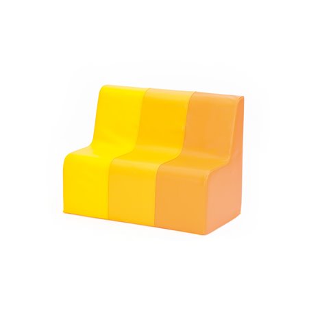 Canapea ingusta din spuma usoara Sunny, 80 x 45 x 60 cm H, 30 cm H sezut, cresa si gradinita - poza 1