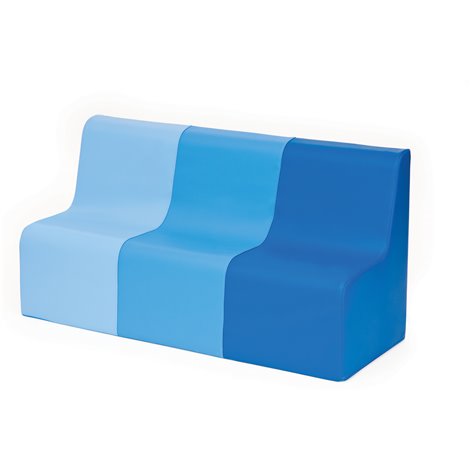 Canapea lata din spuma usoara Marine, 120 x 45 x 60 cm H, 30 cm H sezut, cresa si gradinita - poza 1