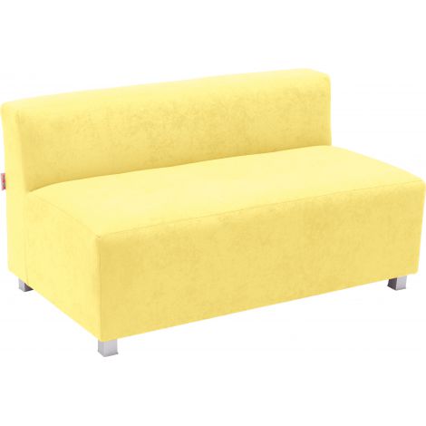 Canapea mare Flexi inaltime 35 cm galben - poza 1
