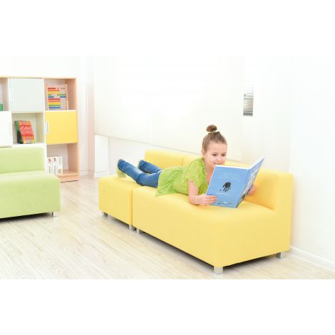 Canapea mare Flexi inaltime 35 cm galben - poza 5