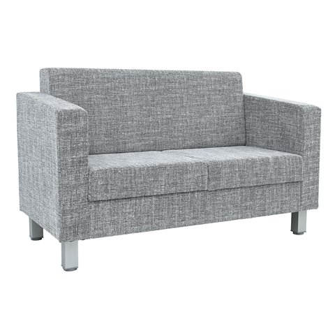 Canapea Relax gri, 145x76x92 cm, sezut 47 cm H, sala asteptare - poza 1