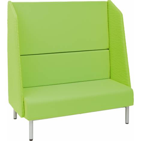 Canapea verde Arkadia Silence cu rezematoare inalta - poza 1