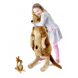 Cangur din plus cu pui - Melissa and Doug - poza 2