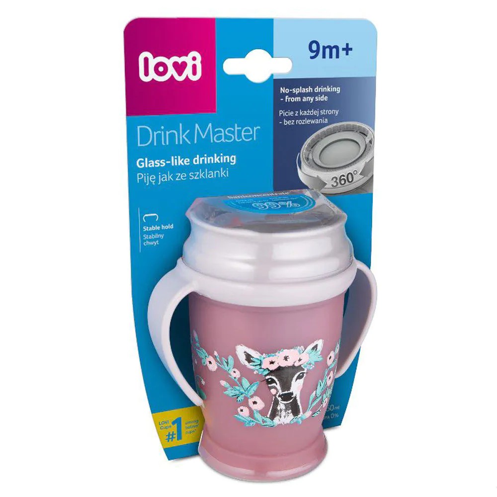 Canita antivarsare 360 cu manere Lovi Wild Soul Girl 250 ml 9 luni + - poza 2
