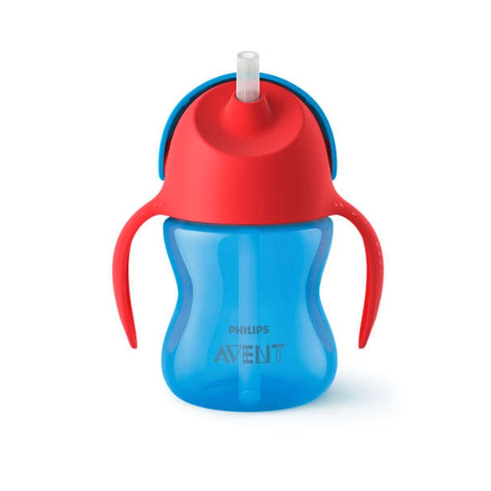 Canita cu pai Avent 200 ml blue - poza 1