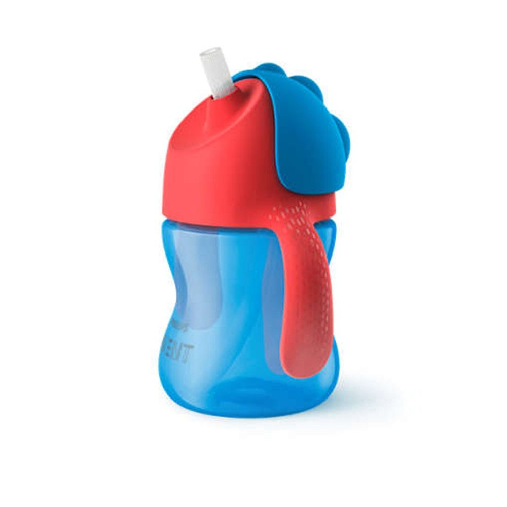 Canita cu pai Avent 200 ml blue - poza 2