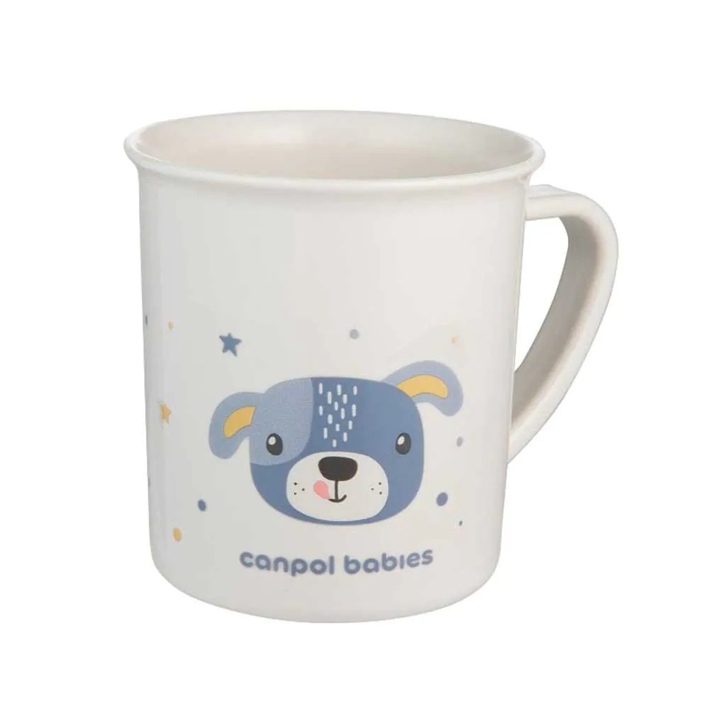 Canuta cu maner 170 ml Canpol 12 luni+ Albastru - poza 2