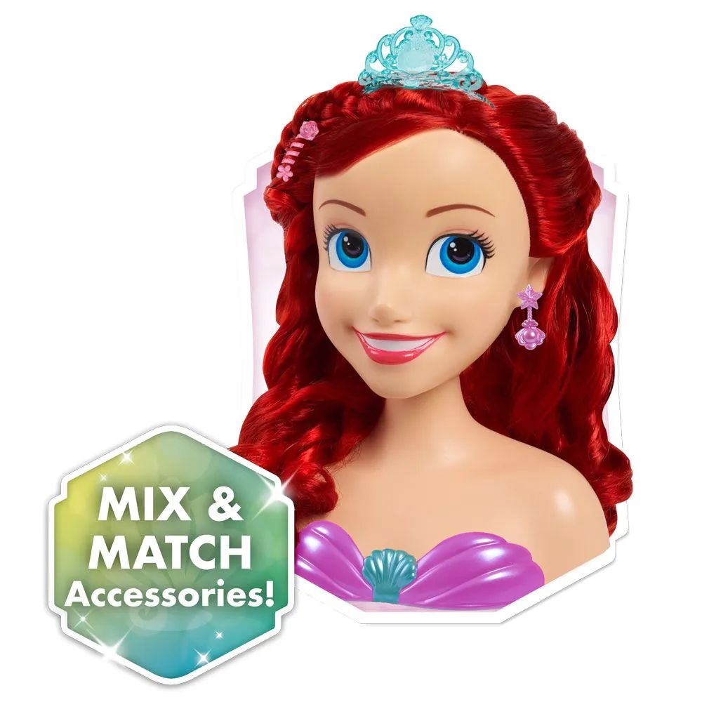 Cap de coafat cu accesorii Disney Ariel 87616 - poza 5