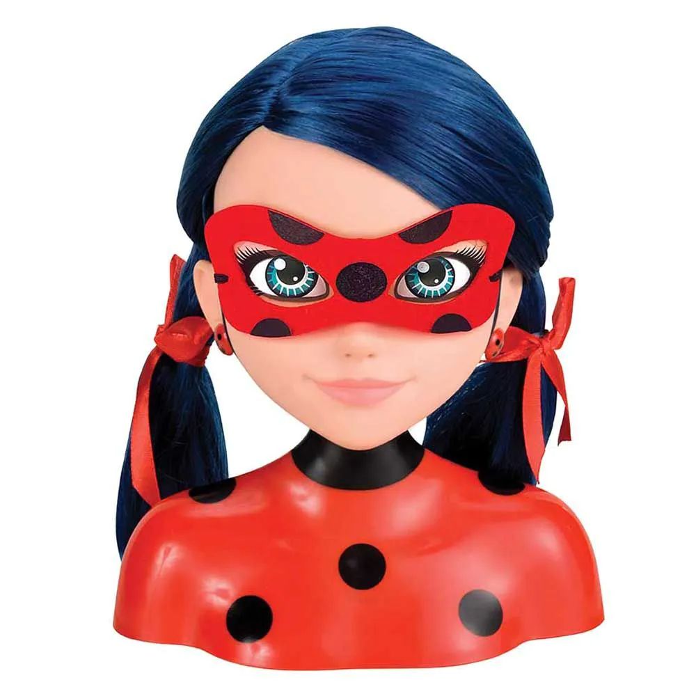 Cap de coafat cu accesorii Miraculous Lady Bug - poza 3