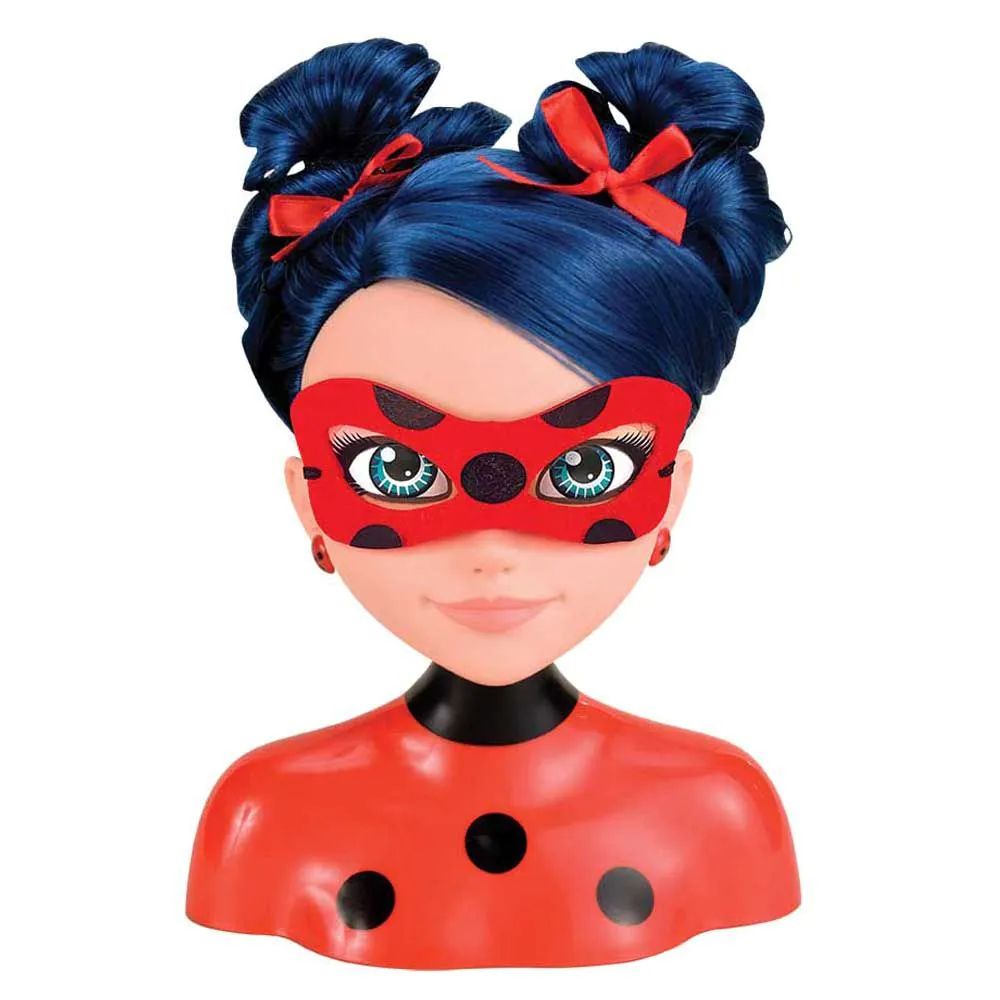 Cap de coafat cu accesorii Miraculous Lady Bug - poza 4