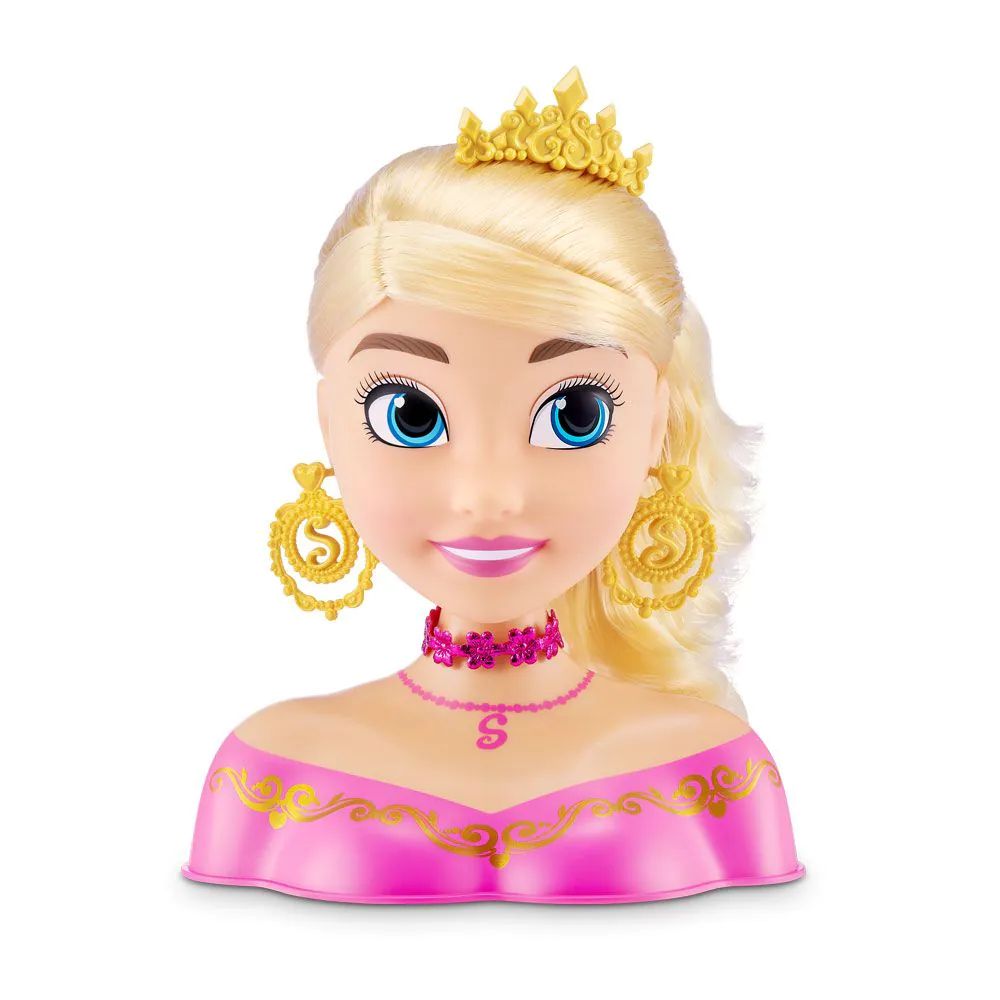 Cap de coafat cu accesorii si uscator de par Sparkle Girlz - poza 4